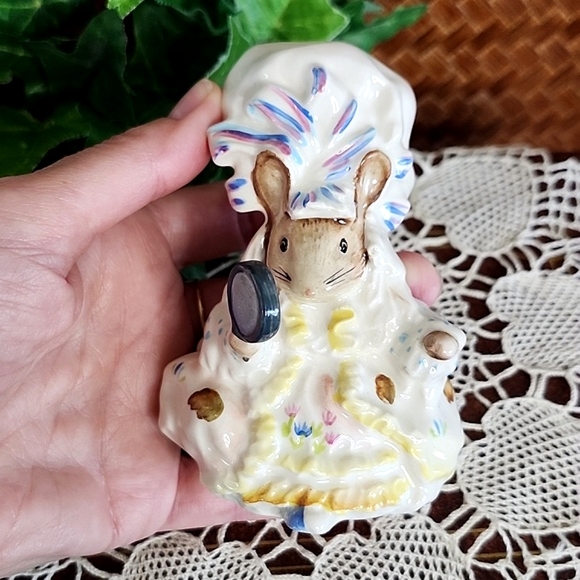👉*VINTAGE* BESWICK BEATRIX POTTER LADY MOUSE FIGURE 1965 ~EXCELLENT CONDITION! - Picture 6 of 6